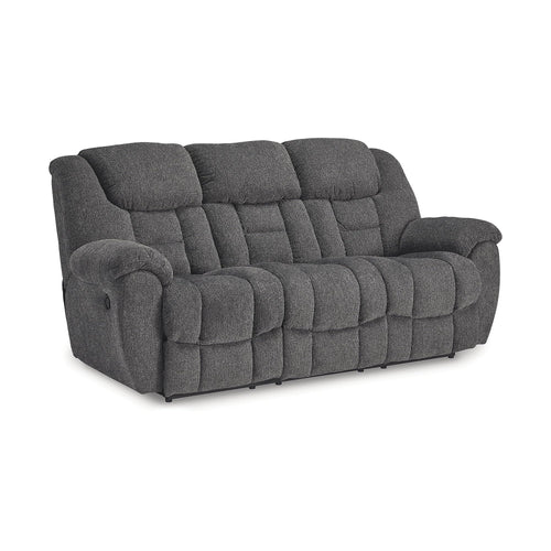Reclining Sofa & Loveseat Set – Grey Performance Fabric