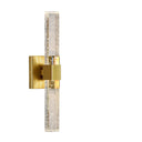 LED Crystal Bubble Glass Wall Sconce – Indoor Vanity Light Fixture
