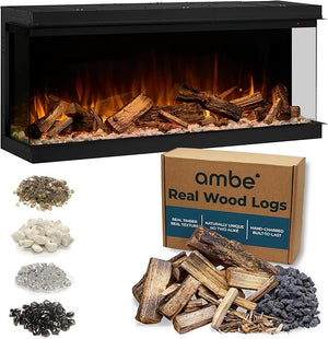 49" Multi-Sided Built-in Electric Fireplace
