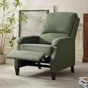 Recliner Chair with Adjustable Push Back and Lumbar Support