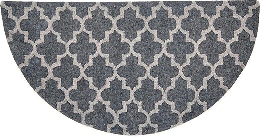 Wool Hearth Rug – Semicircular Fireplace Rug
