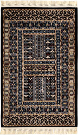 Bokhara Area Rug 3x5 – Polypropylene Medium Pile