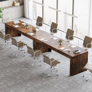 79-Inch Two-Person Double Computer Desk