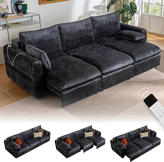 103" Electric Extendable Sofa Bed