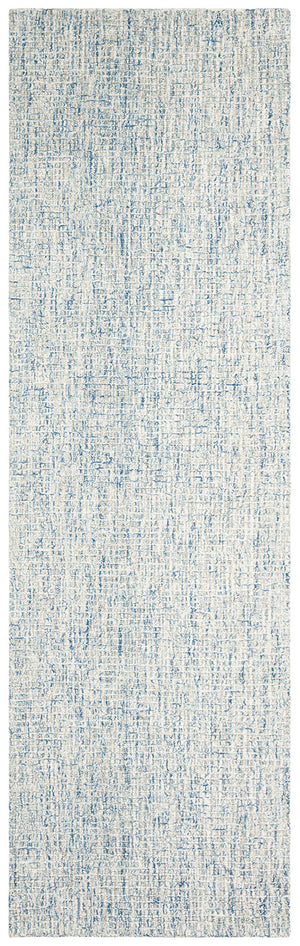 Abstract Geometric Wool Runner Rug 2'3" x 16'