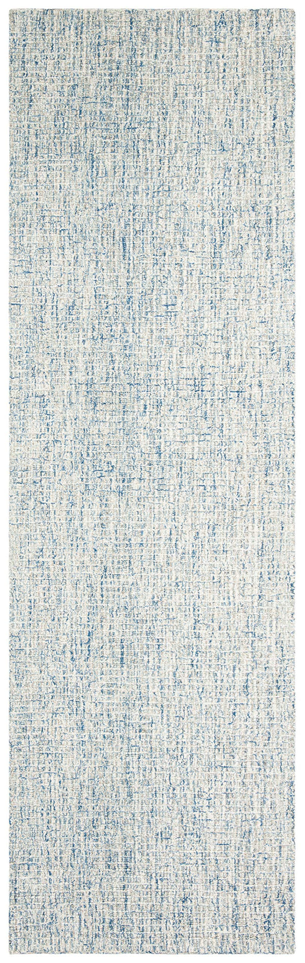 Abstract Geometric Wool Runner Rug 2'3" x 16'
