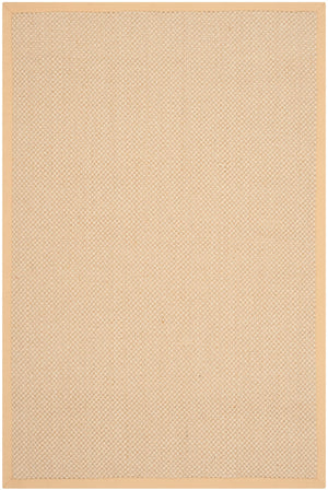 Natural Fiber Sisal Area Rug 3x5 with Fabric Border