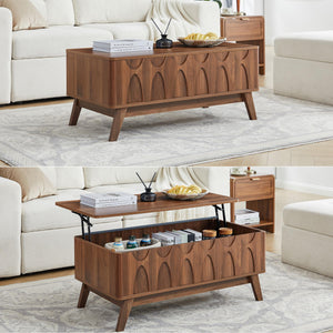 Lift Top Coffee Table with Hidden Storage