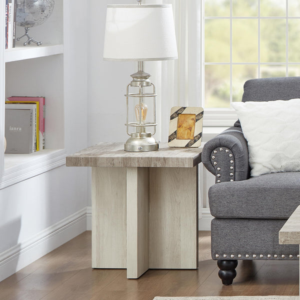 3-Piece Coffee Table Set with Two End Tables