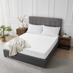 Waterproof Cooling Mattress Protector – Queen Size