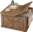 Square Lift-Top Coffee Table with Hidden Storage