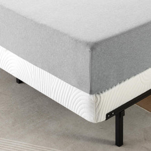 4-Inch No-Assembly Folding Metal Box Spring Mattress Foundation