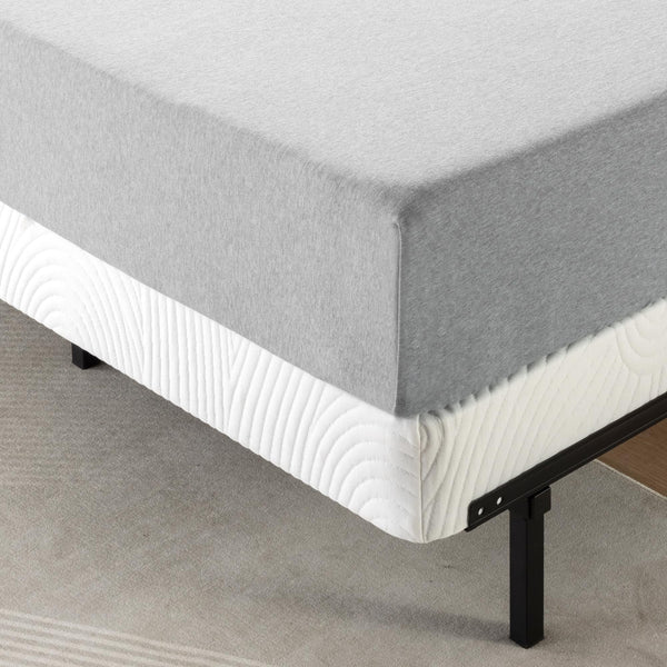 4-Inch No-Assembly Folding Metal Box Spring Mattress Foundation