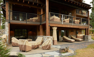 Waterproof V-Shape Patio Sectional Set Cover