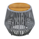 Bohemian Round Outdoor Side Table