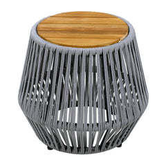 Bohemian Round Outdoor Side Table