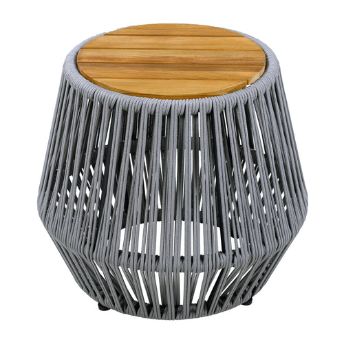 Bohemian Round Outdoor Side Table