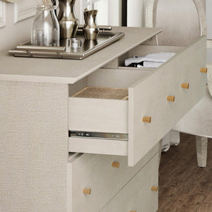 Extra Wide 6-Drawer Dresser with 4 Doors & Storage Compartments