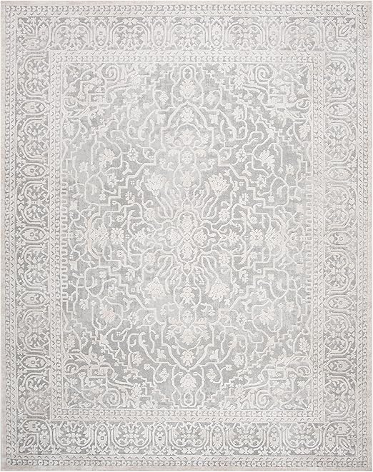 9x12 Transitional Area Rug – Machine-Woven, Non-Shedding, Stain Resistant