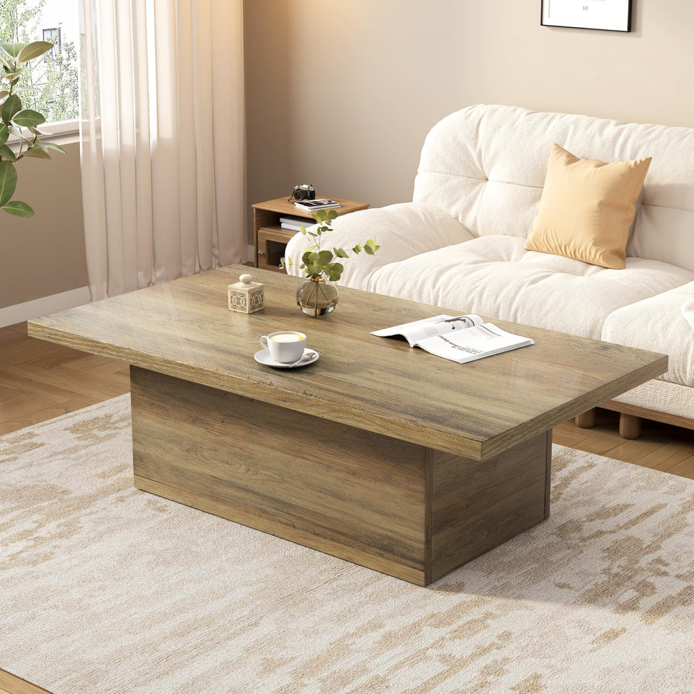 Farmhouse Coffee Table - Oak Brown
