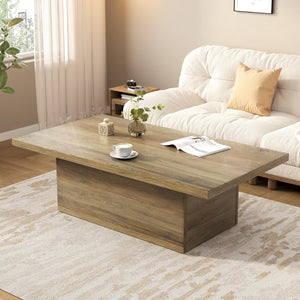 Farmhouse Coffee Table - Oak Brown