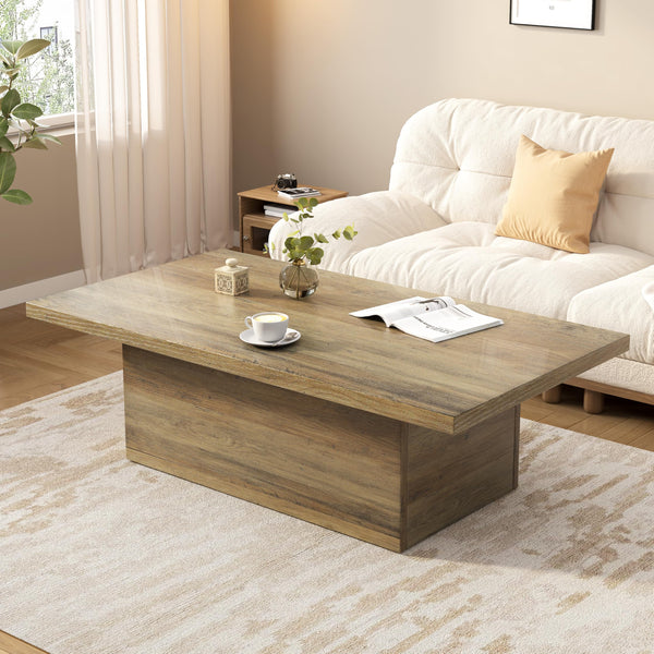 Farmhouse Coffee Table - Oak Brown