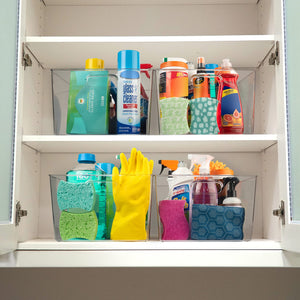 Clear Plastic Storage Bins – XL Multi-Pack