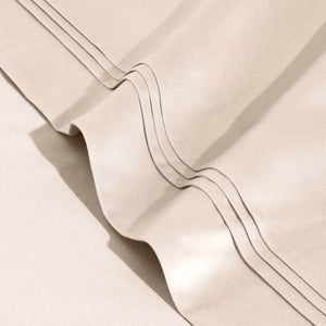 Queen Egyptian Cotton Sheet Set 1500 Thread Count