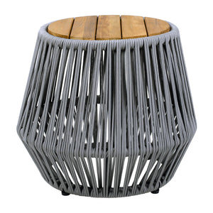 Bohemian Round Outdoor Side Table