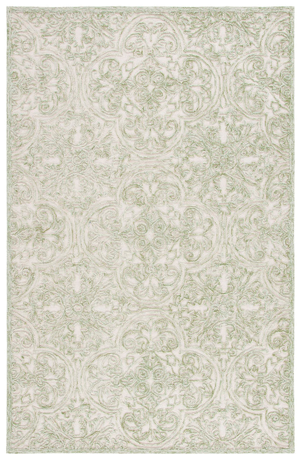 Hand-Tufted Wool Area Rug – 4x6 Rectangular