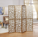 4-Panel Folding Room Divider Screen