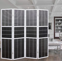 4-Panel 6ft Folding Room Divider