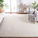 9x12 Hand-Tufted Wool Area Rug – Modern Floral