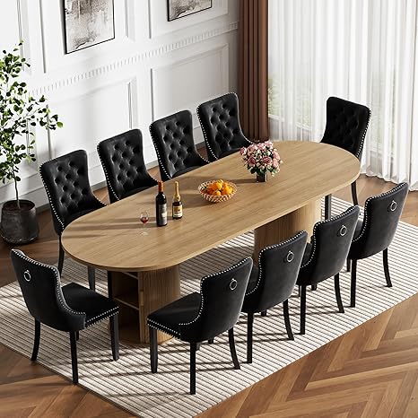 Extendable Dining Table Set with Chairs – 7, 9 & 11-Piece