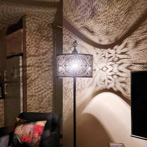 Vintage Moroccan Turkish Floor Lamp