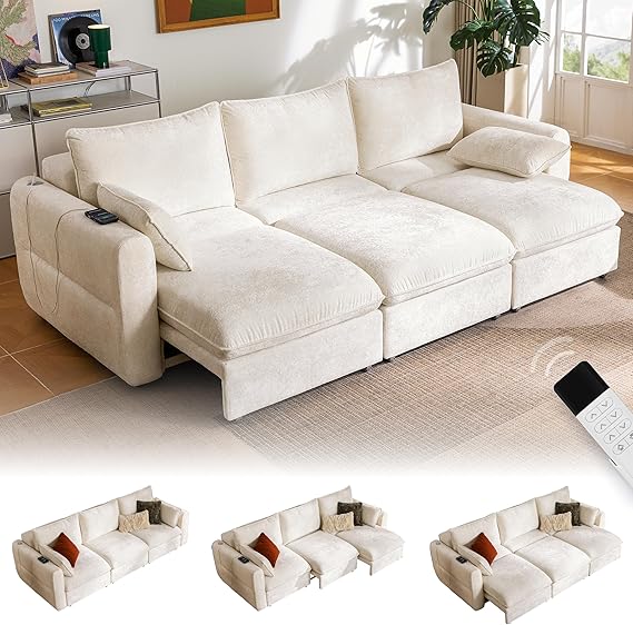 103" Electric Extendable Sofa Bed