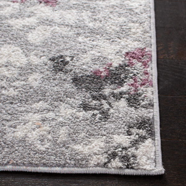 Floral Area Rug 10x14 Rectangular – Polypropylene, Non-Shedding, Indoor
