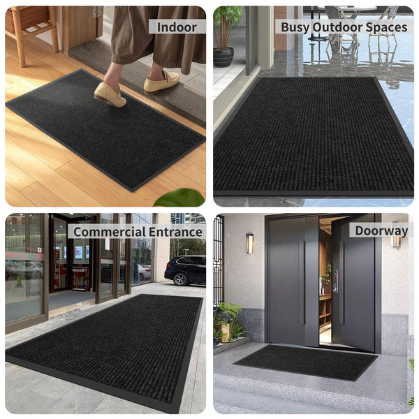 Heavy Duty Door Mat – All Weather, Non-Slip, 4ft x 6ft