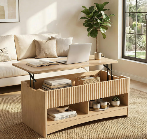 Lift Top Coffee Table with Storage