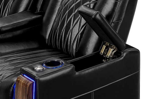 Home Theater Power Recliner Seating with Heat & Massage