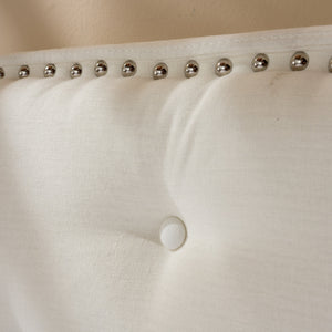 Silas Fabric Headboard – Queen/Full, Ivory