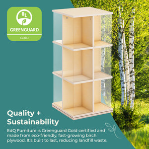 360° Rotating Kids Bookshelf