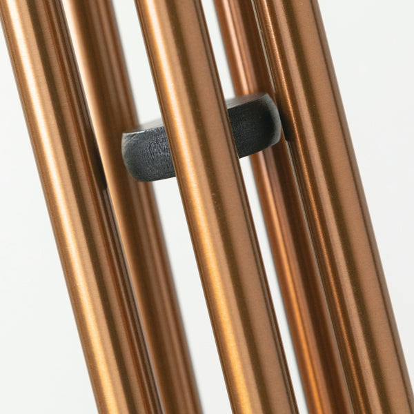 Butterfly Wind Chime – Bronze Aluminum Tubes, 21-Inch Outdoor Garden Chime