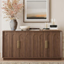 67" Arched Door Sideboard Buffet Cabinet with Storage