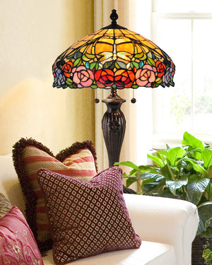 Zenia Rose Tiffany Table Lamp