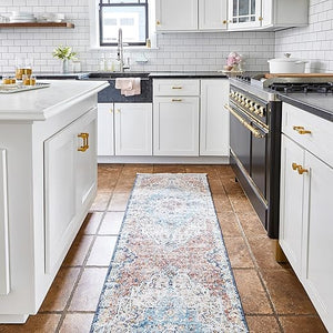 Vintage Medallion Polypropylene Area Rug