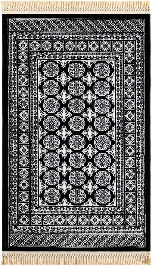 Bokhara Area Rug 3x5 Medium Pile – Polypropylene Indoor Rug