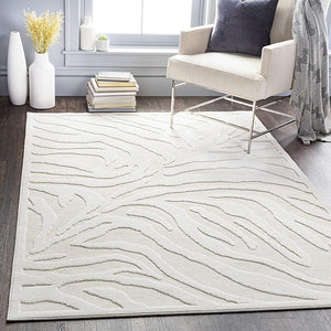 Zebra Outdoor Area Rug