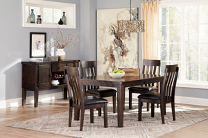 Faux Leather Rake Back Dining Chairs Set of 2