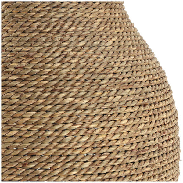 Seagrass Handmade Decorative Vase – Tall Wrapped Centerpiece